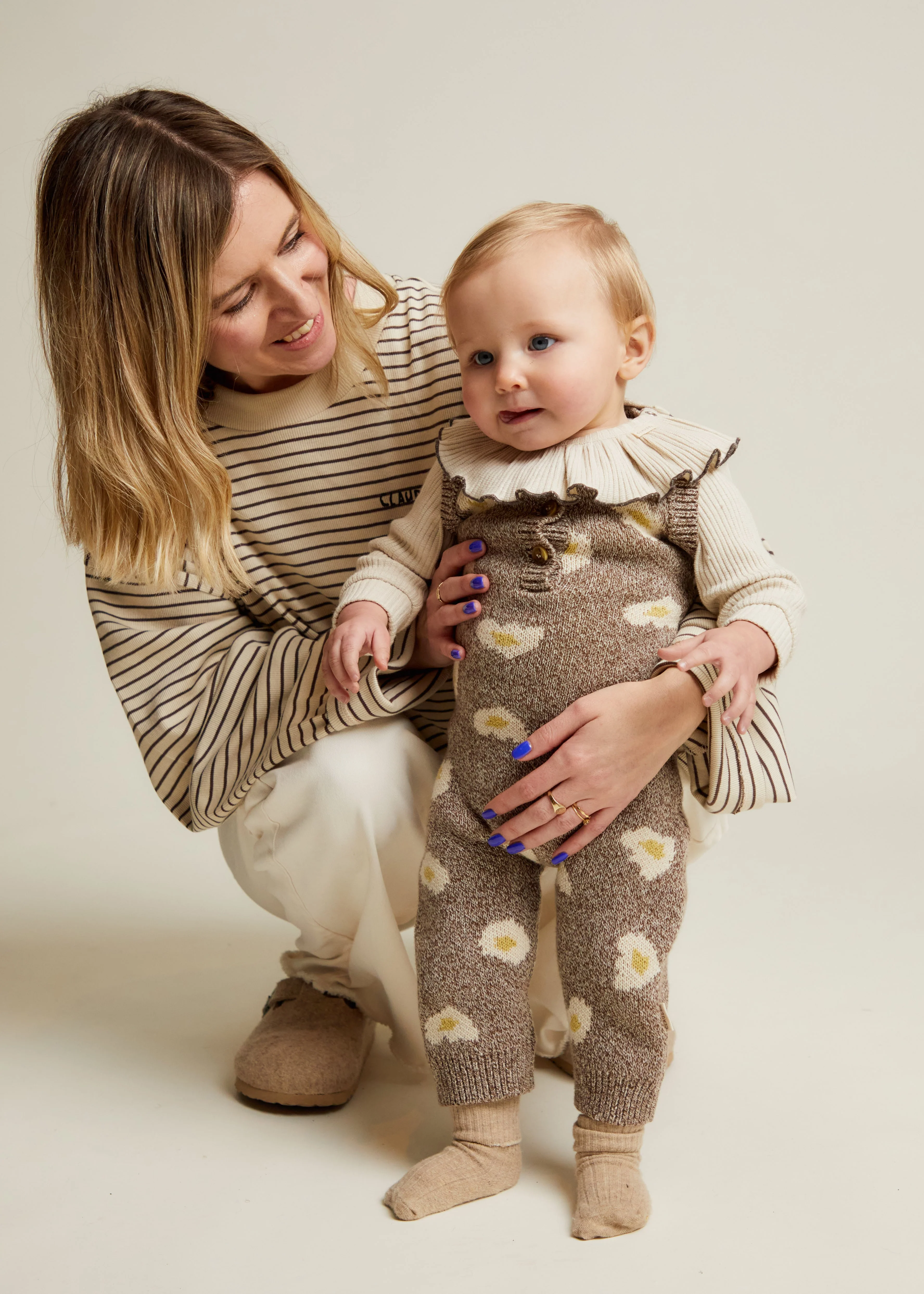 Bay Egg Knitted Romper - Image 3