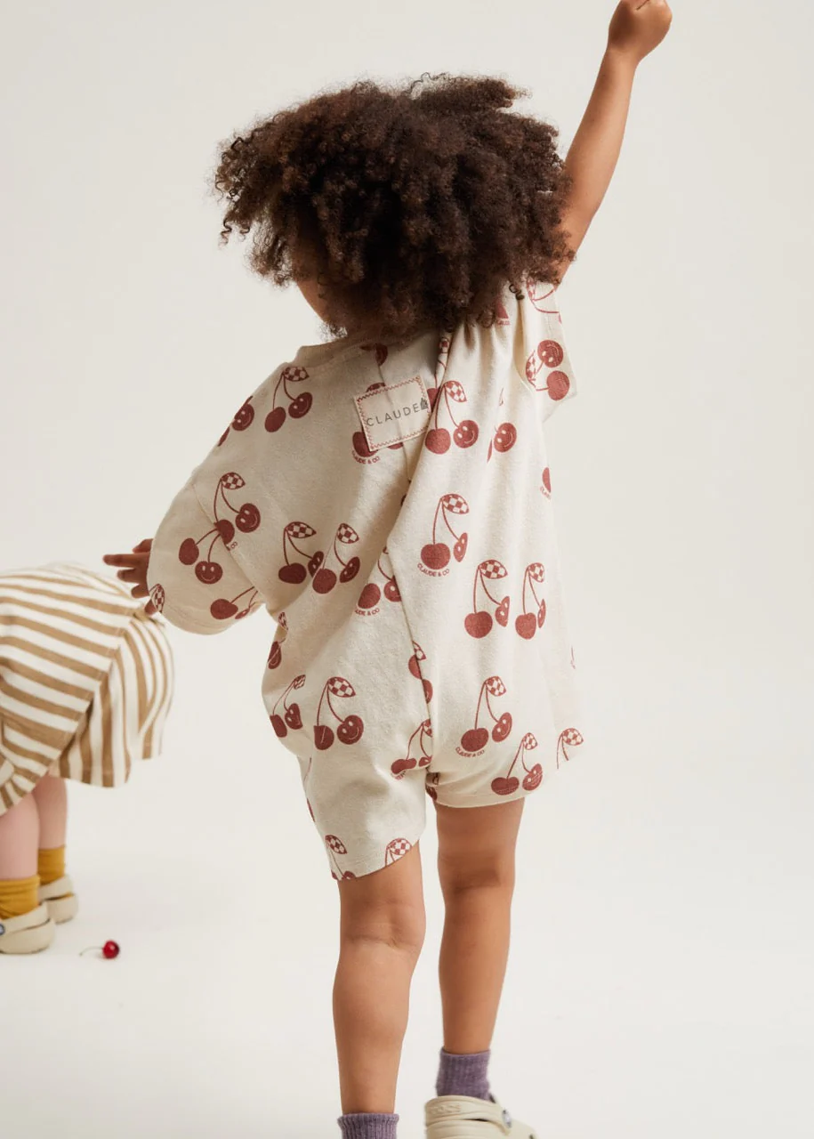 Opal Cherry Romper Tee - Image 6